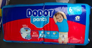 Dodot Pants Talla 6 (54 uds)