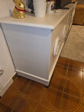 Mueble Comedor Blanco Madera