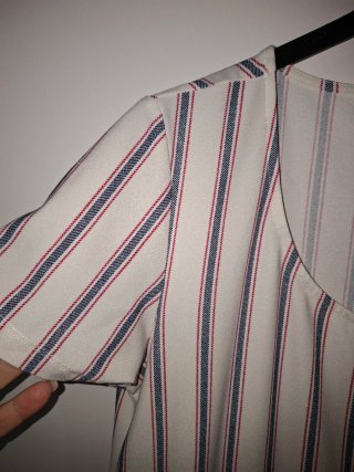 Mango Abito Estivo Righe Donna