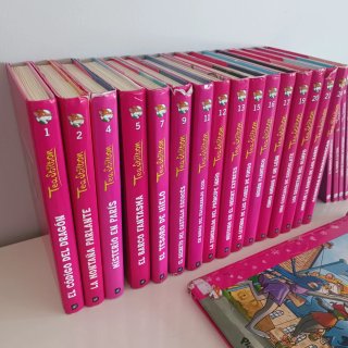 Lote Tea Stilton 21 libros + cómic
