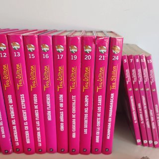 Lote Tea Stilton 21 libros + cómic
