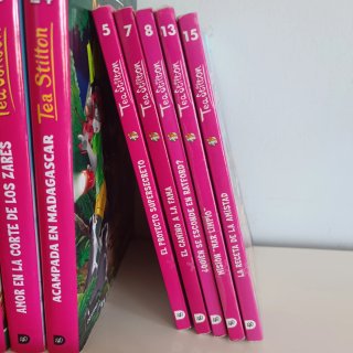 Lote Tea Stilton 21 libros + cómic