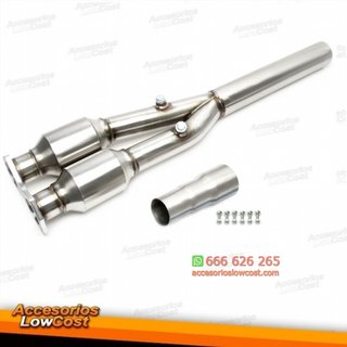 Tubo en Y sustitucion de catalizador para R32 TT