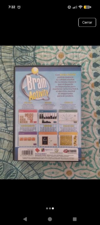 Juego PC CD Brain Activity (2 CD-ROM)