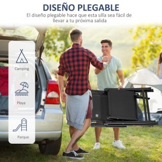 Tumbona plegable