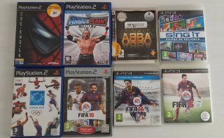 Lote Juegos PS2 y PS3