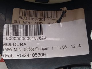 BMW MINI (R56) Cooper MOLDURA