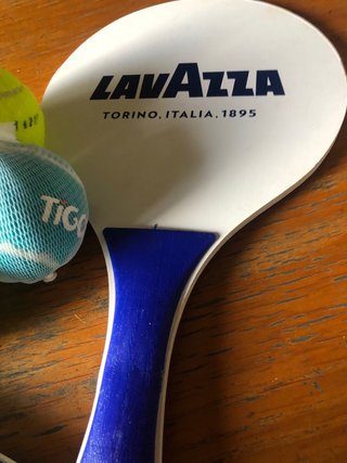 Racchette Lavazza e palline