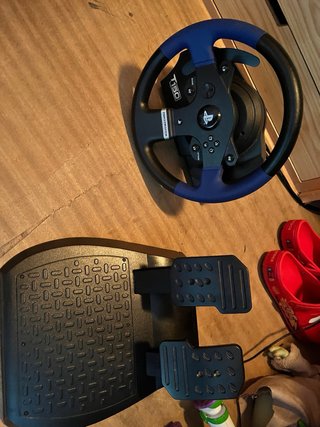 Pedales y volante Simulador Conducción PS3/PS4