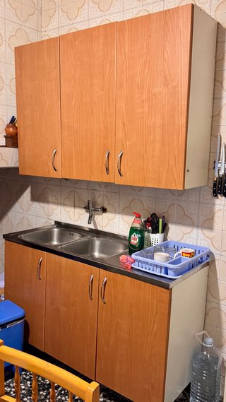 Muebles de cocina madera y metal