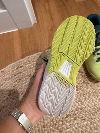 Sneakers da padel per bambini HEAD T32 nuove