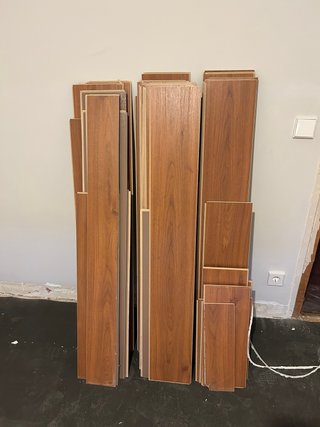 Suelo laminado imitación madera