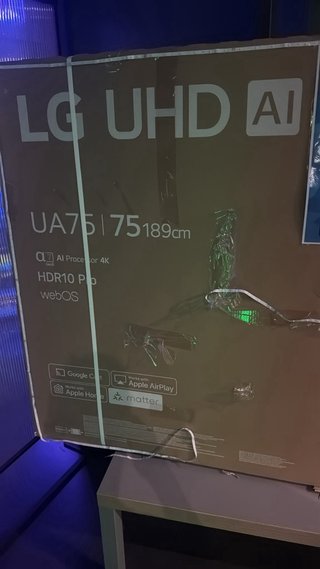 TV LG UHD AI 75 Nueva en Caja