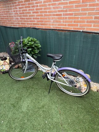 Bicicleta niña Urban Life morada