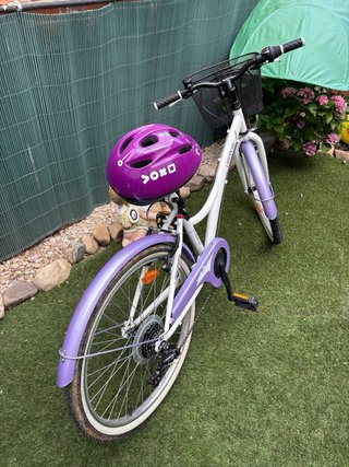 Bicicleta niña Urban Life morada