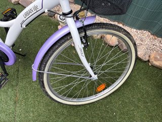 Bicicleta niña Urban Life morada