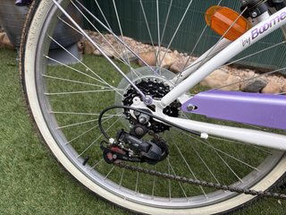Bicicleta niña Urban Life morada
