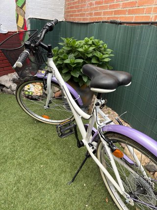 Bicicleta niña Urban Life morada