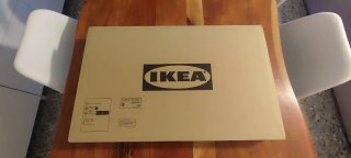Cómoda Kullen 2 cajones blanca Ikea NUEVA