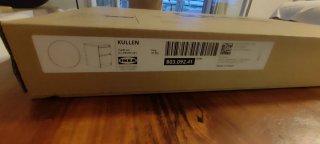Cómoda Kullen 2 cajones blanca Ikea NUEVA