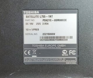 Schermo completo per Toshiba Satellite L755-1NT