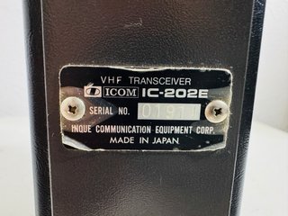 Icom IC-202E Transceptor CB Radio