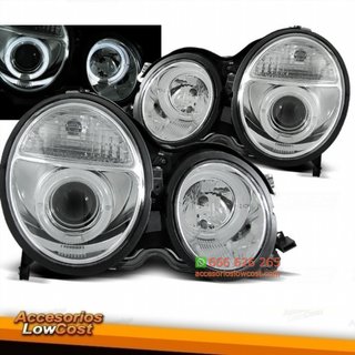 FAROS OJOS DE ANGEL MERCEDES  W210, 95-99- CRISTA