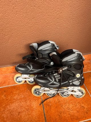 Patines en línea FILA negros, Talla 45