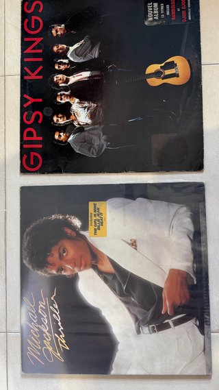 Set Lote 18 Vinilos y Maxi Singles : Rock Pop Jazz