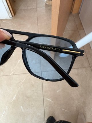 Gafas de sol DIAVLO negras y azules