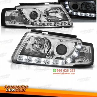 SET FAROS DE DISEÑO  PASSAT, 96-00 - CRISTAL CLAR