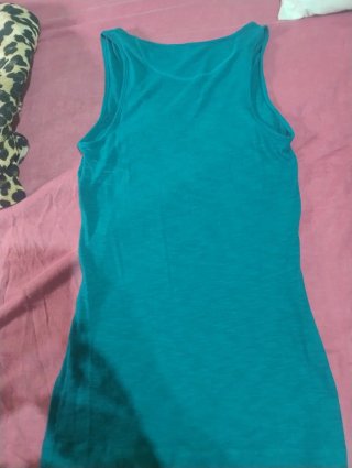 Vestido playero turquesa