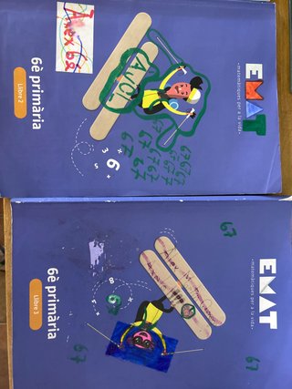 Libroa de sexto primària 6o. Todo el lote.