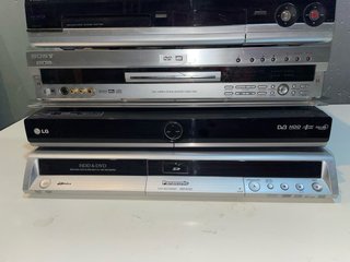 Pack 5 Grabadoras DVD: Philips, Sony, LG no probad