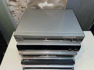 Pack 5 Grabadoras DVD: Philips, Sony, LG no probad
