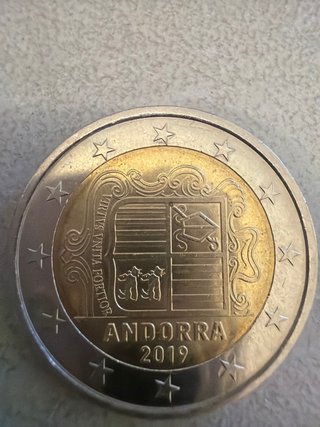 Moneda 2 Euros Andorra 2019