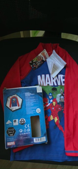 Camiseta Marvel UV Niños