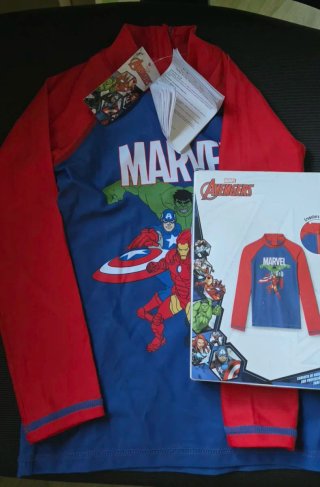 Camiseta Marvel UV Niños