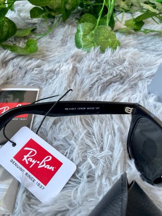 Ray-Ban Wayfarer Negro Lente Azul Sunglasses Sol
