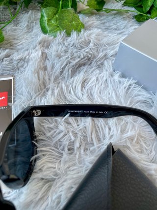 Ray-Ban Wayfarer Negro Lente Azul Sunglasses Sol