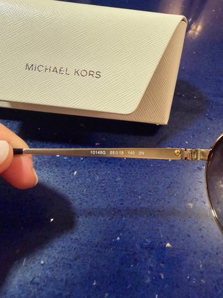 Gafas de Sol Michael Kors Doradas y Negras