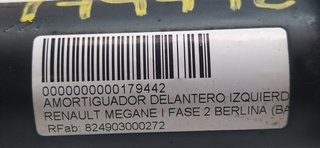 RENAULT MEGANE I FASE 2 BERLINA (BA0) 1.9 D Expression AMORTIGUADOR DELANTERO IZQUIERDO