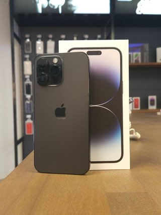 IPHONE 14 PRO MAX 128GB NEGRO 100% BAT - 29 CICLOS