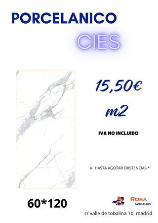 Porcelánico CIES 60x120