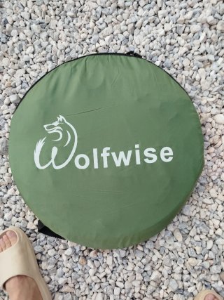 Tienda ducha y WC portátil Wolfwise