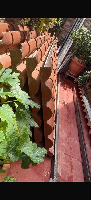 Tejas de terracota para tejado
