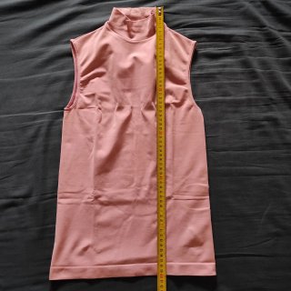 Canotta donna rosa collo alto