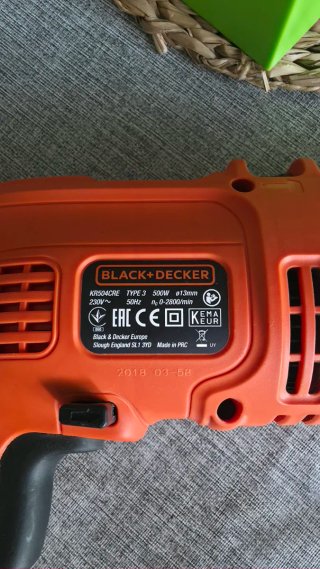 Taladro Black+Decker Naranja