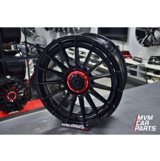 Juego de 4 Llantas 18 Aero Black Red Cap VW067