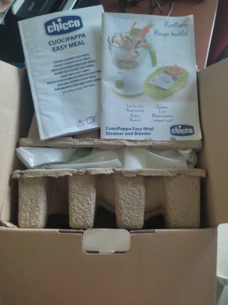 Chicco CuociPappa Easy Meal - Nuovo completo